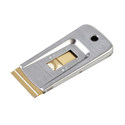 Single Edge Razor Blade Scraper Holder, Glass, Cooktop Blade, Scraping Knife, Made in USA
